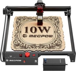 Станок для лазерной гравировки и резки Mecpow X3 Pro 10W цена и информация | Пилы, циркулярные станки | pigu.lt