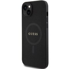 Guess GUHMP15SPSAHMCK iPhone 15 6.1" czarny|black hardcase Saffiano MagSafe цена и информация | Чехлы для телефонов | pigu.lt