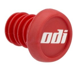 Vairo rankenėlės kamštukas ODI BMX, raudonas цена и информация | Грипсы, ручки для велосипеда | pigu.lt