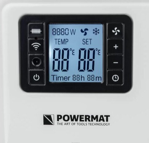 Konvekcinis šildytuvas Powermat WiFi 2300W цена и информация | Šildytuvai | pigu.lt