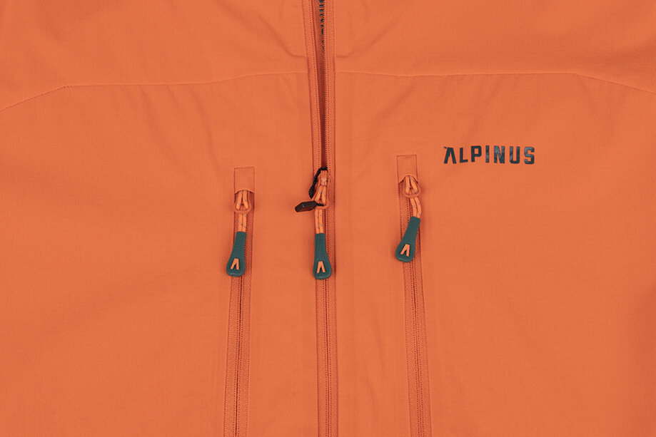 Striukė vyrams Alpinus Pourri softshell FF18611, oranžinė kaina ir informacija | Vyriškos striukės | pigu.lt