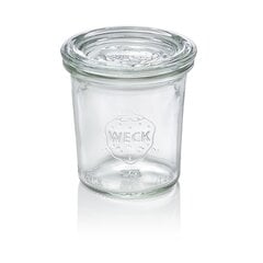 Weck stiklainiai su dangteliais, 140ml, 12 vnt. цена и информация | Посуда и принадлежности для консервирования | pigu.lt