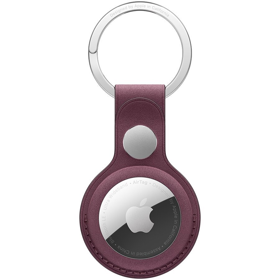 Apple AirTag FineWoven Key Ring - Mulberry - MT2J3ZM/A kaina ir informacija | Priedai telefonams | pigu.lt