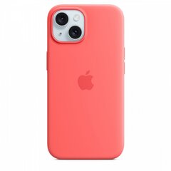 Apple iPhone 15 Silicone Case with MagSafe - Guava MT0V3ZM/A цена и информация | Чехлы для телефонов | pigu.lt