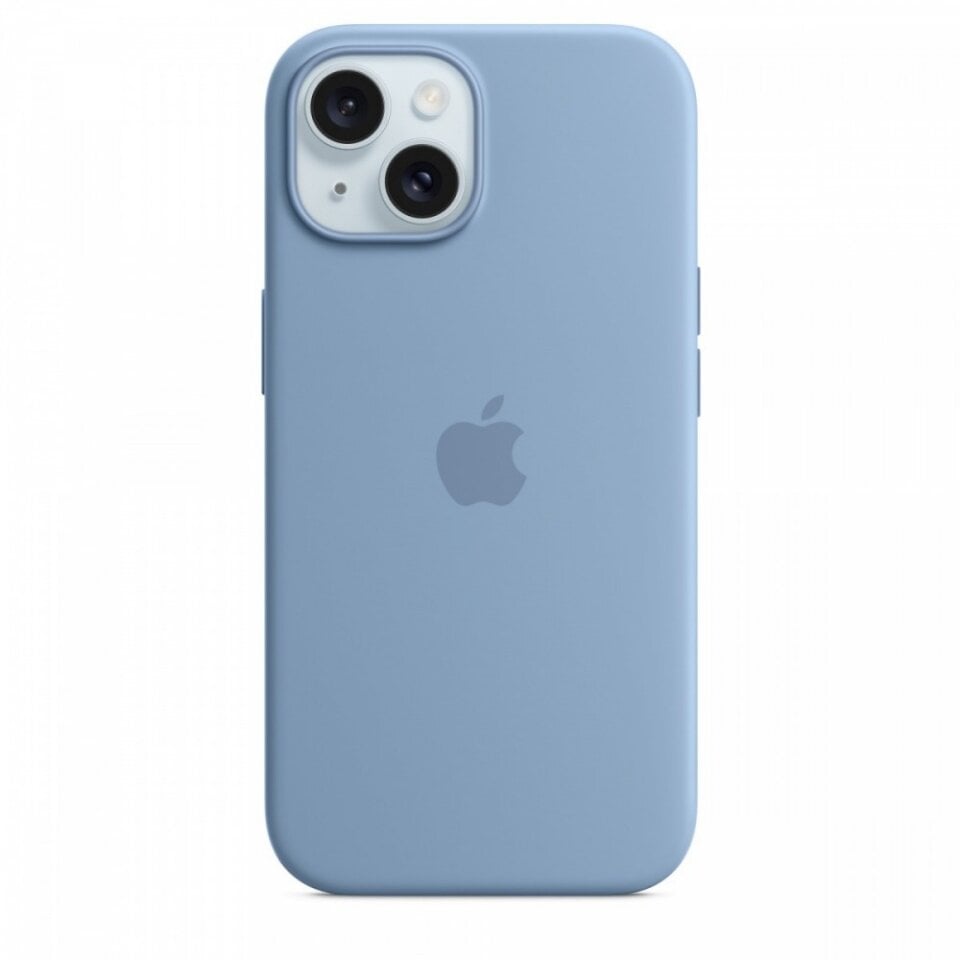 Apple Silicone Case MagSafe MT0Y3ZM/A Winter Blue kaina ir informacija | Telefono dėklai | pigu.lt
