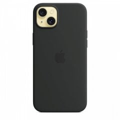 Apple iPhone 15 Plus Silicone Case with MagSafe - Black MT103ZM/A цена и информация | Чехлы для телефонов | pigu.lt