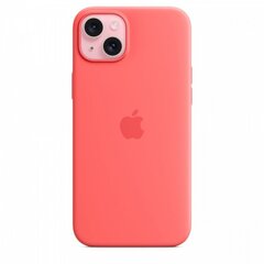 Apple iPhone 15 Plus Silicone Case with MagSafe - Guava MT163ZM/A цена и информация | Чехлы для телефонов | pigu.lt