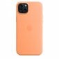Apple Silicone Case MagSafe MT173ZM/A Orange Sorbet цена и информация | Telefono dėklai | pigu.lt