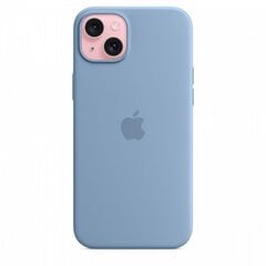 Apple iPhone 15 Plus Silicone Case with MagSafe - Winter Blue MT193ZM/A цена и информация | Чехлы для телефонов | pigu.lt
