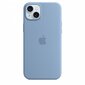 Apple Silicone Case MagSafe MT193ZM/A Winter Blue kaina ir informacija | Telefono dėklai | pigu.lt
