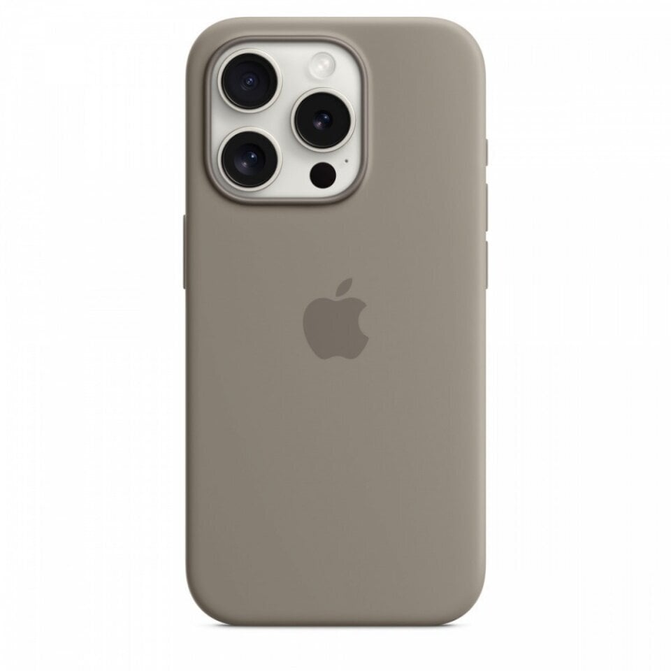 Apple Silicone Case MagSafe MT1E3ZM/A Clay kaina ir informacija | Telefono dėklai | pigu.lt