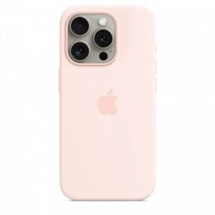 Apple iPhone 15 Pro Silicone Case with MagSafe - Light Pink MT1F3ZM/A цена и информация | Чехлы для телефонов | pigu.lt