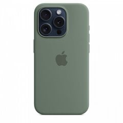 Apple iPhone 15 Pro Silicone Case with MagSafe - Cypress MT1J3ZM/A цена и информация | Чехлы для телефонов | pigu.lt
