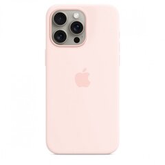 Apple iPhone 15 Pro Max Silicone Case with MagSafe - Light Pink MT1U3ZM/A цена и информация | Чехлы для телефонов | pigu.lt