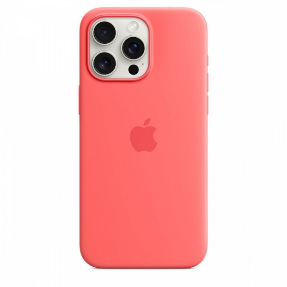 Apple Silicone Case MagSafe MT1V3ZM/A Guava kaina ir informacija | Telefono dėklai | pigu.lt