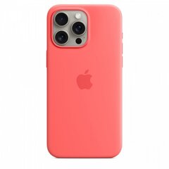 Apple iPhone 15 Pro Max Silicone Case with MagSafe - Guava MT1V3ZM/A цена и информация | Чехлы для телефонов | pigu.lt