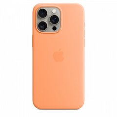 Apple Silicone Case MagSafe MT1W3ZM/A Orange Sorbet kaina ir informacija | Telefono dėklai | pigu.lt