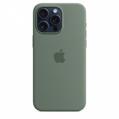 Apple iPhone 15 Pro Max Silicone Case with MagSafe - Cypress MT1X3ZM/A цена и информация | Чехлы для телефонов | pigu.lt