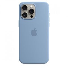 Apple Silicone Case MagSafe MT1Y3ZM/A Winter Blue цена и информация | Чехлы для телефонов | pigu.lt