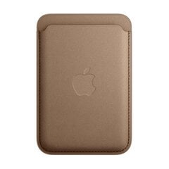 Apple FineWoven Wallet MagSafe MT243ZM/A Taupe kaina ir informacija | Telefono dėklai | pigu.lt
