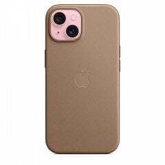 Apple iPhone 15 FineWoven Case with MagSafe - Taupe MT3C3ZM/A цена и информация | Чехлы для телефонов | pigu.lt