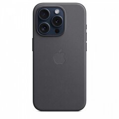 Apple iPhone 15 Pro FineWoven Case with MagSafe - Black MT4H3ZM/A цена и информация | Чехлы для телефонов | pigu.lt