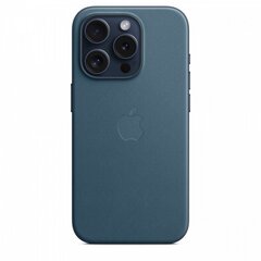 Apple iPhone 15 Pro FineWoven Case with MagSafe - Pacific Blue MT4Q3ZM/A цена и информация | Чехлы для телефонов | pigu.lt