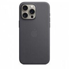 Apple FineWoven Case MagSafe MT4V3ZM/A Black kaina ir informacija | Telefono dėklai | pigu.lt