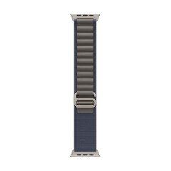 49mm Blue Alpine Loop - Medium - MT5L3ZM/A kaina ir informacija | Išmaniųjų laikrodžių ir apyrankių priedai | pigu.lt