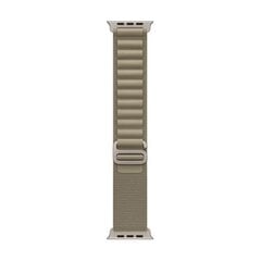 Apple Watch Bands 49mm Olive Alpine Loop - Large MT5V3ZM/A цена и информация | Аксессуары для смарт-часов и браслетов | pigu.lt