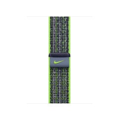 41mm Bright Green/Blue Nike Sport Loop - MTL03ZM/A kaina ir informacija | Išmaniųjų laikrodžių ir apyrankių priedai | pigu.lt