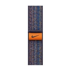 41mm Game Royal/Orange Nike Sport Loop - MTL23ZM/A kaina ir informacija | Išmaniųjų laikrodžių ir apyrankių priedai | pigu.lt