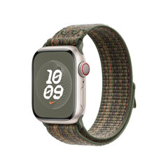 Apple Watch Bands 41mm Sequoia/Orange Nike Sport Loop MTL33ZM/A цена и информация | Аксессуары для смарт-часов и браслетов | pigu.lt