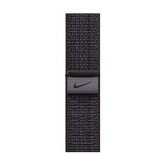 41mm Black/Blue Nike Sport Loop - MUJV3ZM/A kaina ir informacija | Išmaniųjų laikrodžių ir apyrankių priedai | pigu.lt