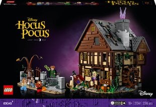 21341 LEGO® Ideas „Disney“ Fokus Pokus“: Дом сестер Сандерсон цена и информация | Конструкторы и кубики | pigu.lt