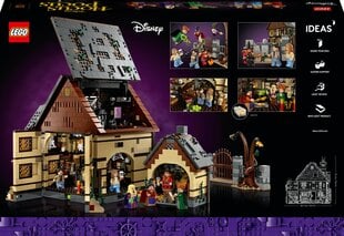 21341 LEGO® Ideas „Disney“ Fokus Pokus“: Дом сестер Сандерсон цена и информация | Конструкторы и кубики | pigu.lt