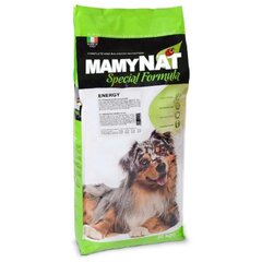 MamyNat Dog Energy suaugusiems aktyviems visų veislių šunims, 20 kg kaina ir informacija | Sausas maistas šunims | pigu.lt