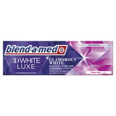 Dantų pasta Blend-a-Med 3D White Luxe Glamorous White, 75 ml kaina ir informacija | Dantų šepetėliai, pastos | pigu.lt