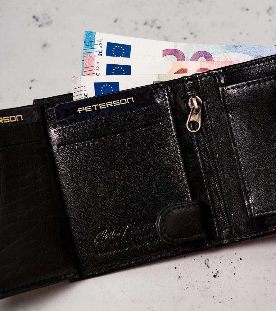 Piniginė vyrams Peterson B3 kaina ir informacija | Vyriškos piniginės, kortelių dėklai | pigu.lt