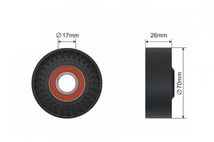 DIRŽO ĮTEMPIKLIO SKRIEMULYS OPEL SIGNUM, VECTRA C, VECTRA C GTS RENAULT ESPACE IV, VEL SATIS SAAB 9-5 3.0D 07.01- 179-00 - цена и информация | Автопринадлежности | pigu.lt