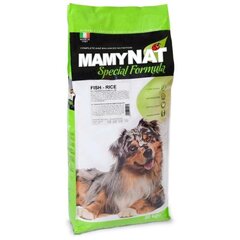 MamyNat Dog Fish & Rice для собак с чувствительным пищеварением, рыба и рис 20 кг цена и информация |  Сухой корм для собак | pigu.lt