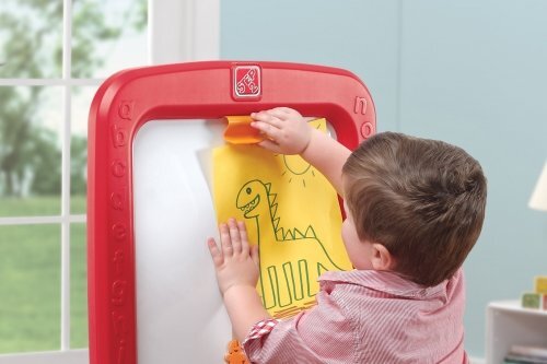 Vaikiška dvipusė magnetinė lenta, Step2 цена и информация | Lavinamieji žaislai | pigu.lt