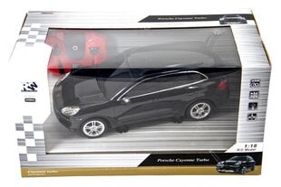 RC automobilis Porsche Cayenne Turbo, juodas kaina ir informacija | Žaislai berniukams | pigu.lt