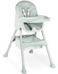 Maitinimo kėdutė RicoKids 3in1, green kaina ir informacija | Maitinimo kėdutės | pigu.lt