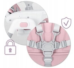 Maitinimo kėdutė Nukido 2in1, pink цена и информация | Стульчики для кормления | pigu.lt