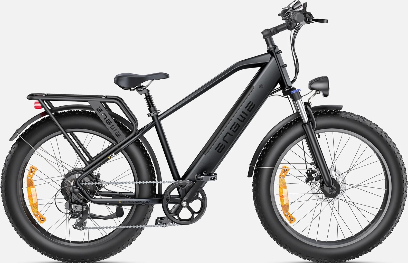 Elektrinis dviratis ENGWE E26, pilkas kaina ir informacija | Elektriniai dviračiai | pigu.lt