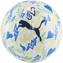 Мяч Puma Neymar Jr Graphic White Colored 084139 01 084139 01/4 цена и информация | Футбольные мячи | pigu.lt