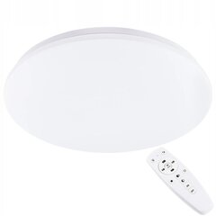 Потолочный светильник круглый, 40 см, белый цена и информация | Потолочные светильники | pigu.lt