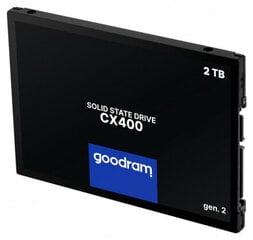 Goodram CX400 SSDPR-CX400-02T-G2 kaina ir informacija | Vidiniai kietieji diskai (HDD, SSD, Hybrid) | pigu.lt
