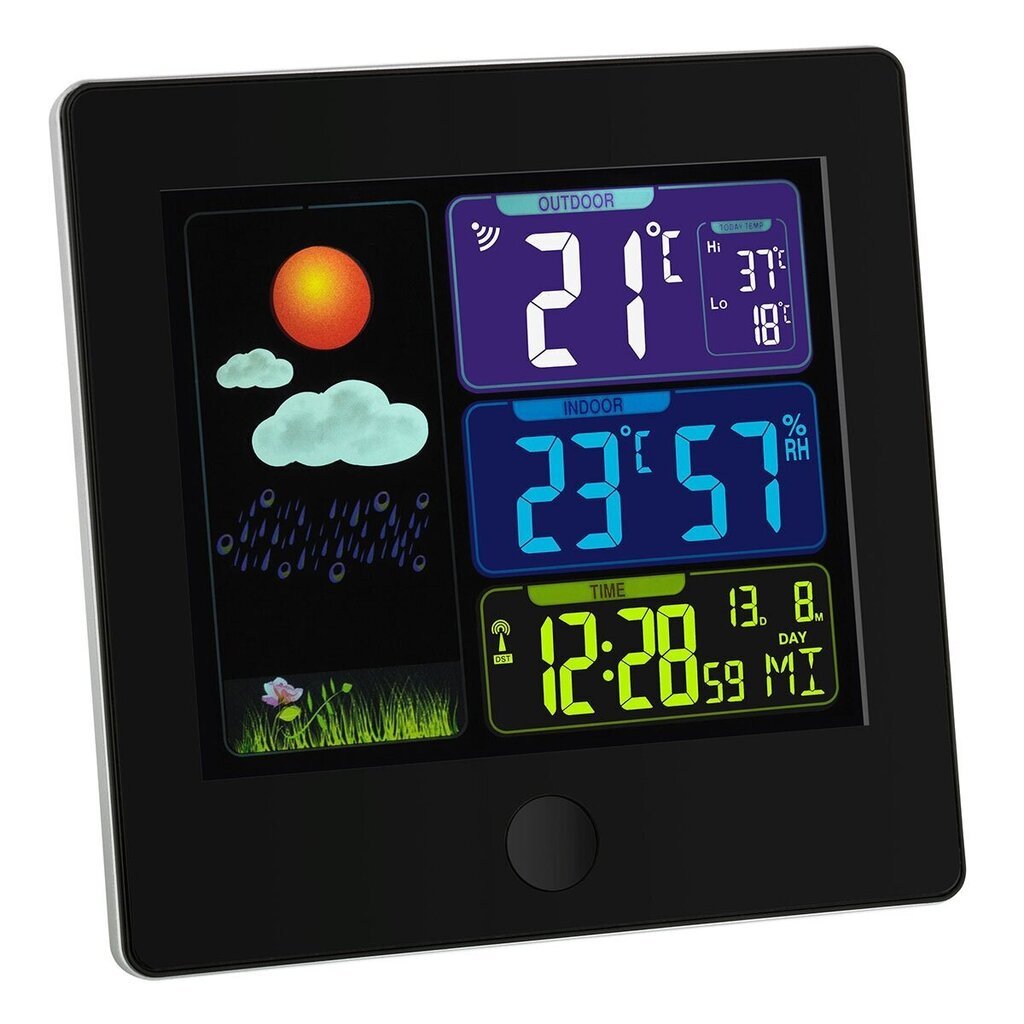 Bevielė orų stotelė su spalvotu ekranu TFA SUN цена и информация | Meteorologinės stotelės, termometrai | pigu.lt